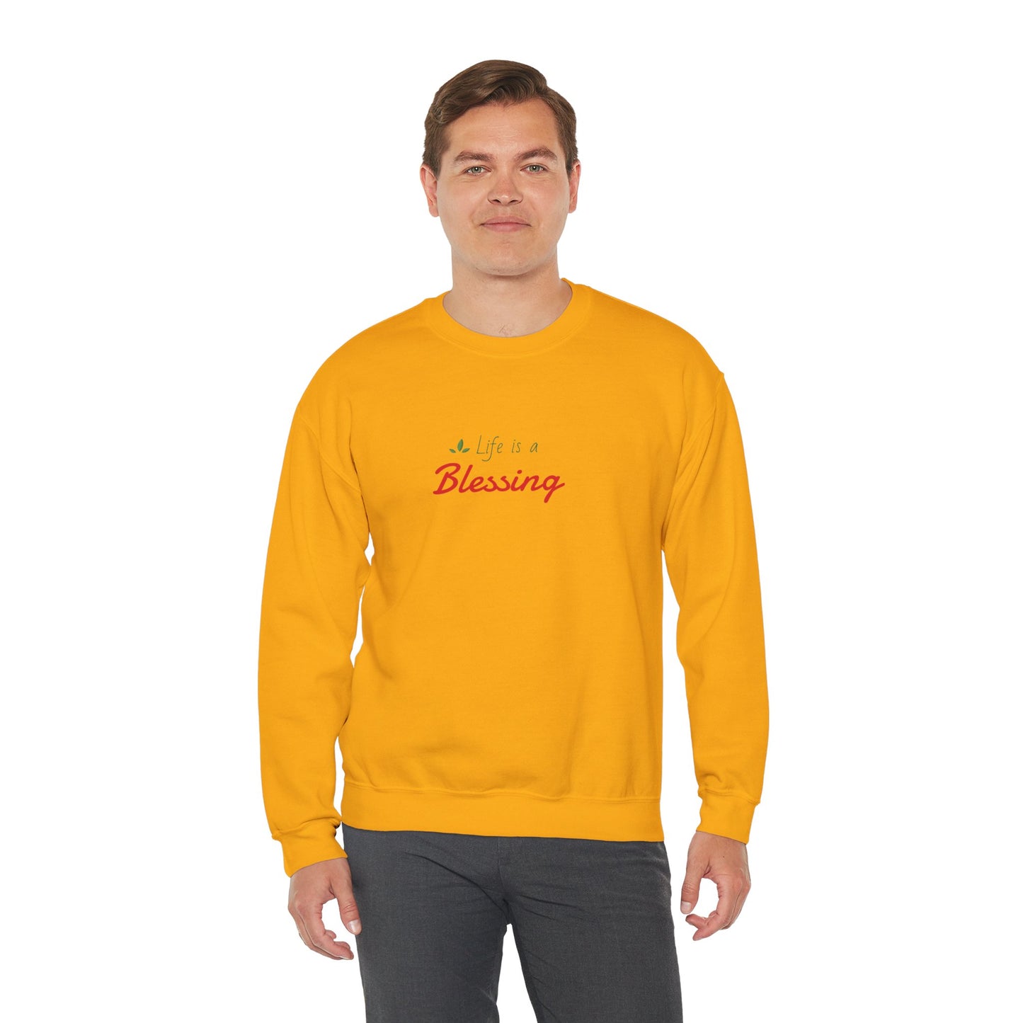 "Life is a Blessing" High Quality Sweatshirt - Unisex