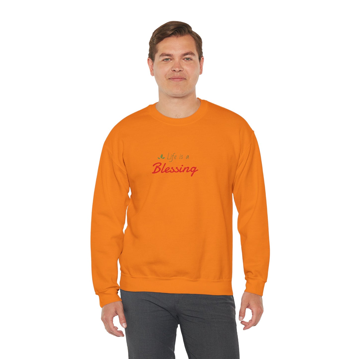 "Life is a Blessing" High Quality Sweatshirt - Unisex
