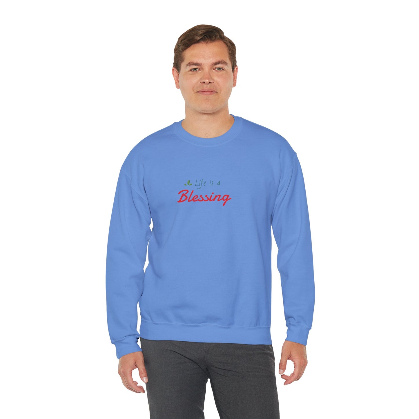 "Life is a Blessing" High Quality Sweatshirt - Unisex